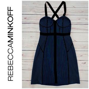 Rebecca Minkoff ‘Clara’ Striped Silk Dress